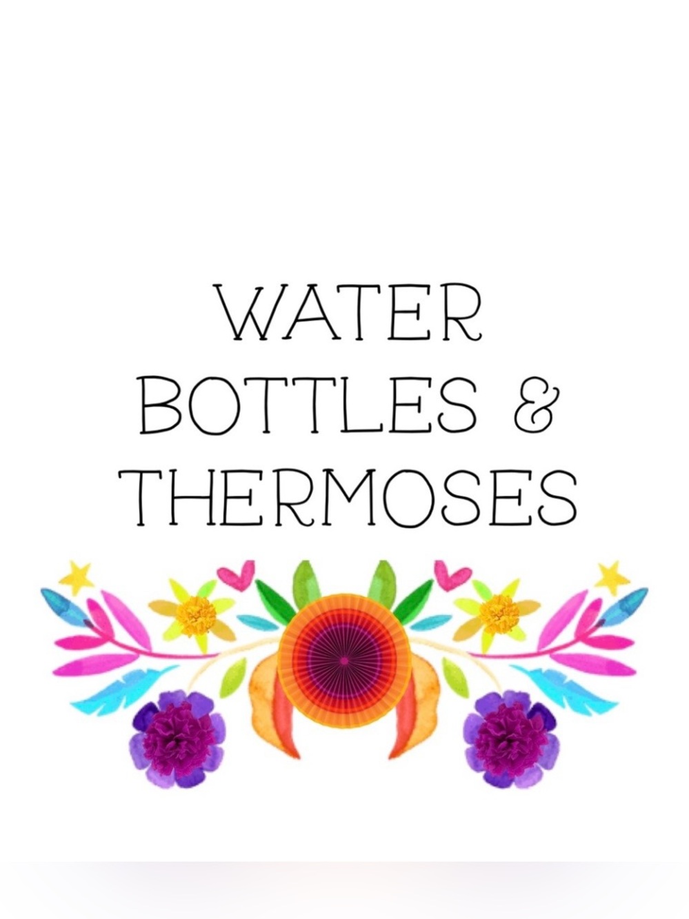 Emotional Support Water Bottles & Travel Thermos